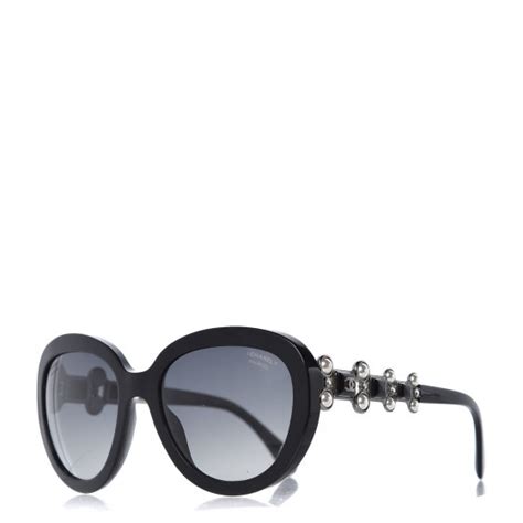 chanel bijoux sunglasses 2013|CHANEL Pearl Crystal Bijoux Polarized Sunglasses 5335.